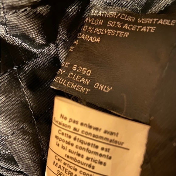 MEN’S Danier black leather long car coat - large / xl - Picture 4 of 5